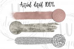 Rose Gold Brush Strokes Product Image 5