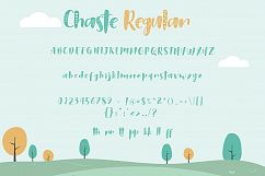 Chaste Display 3 Font Product Image 5