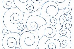 Quilt Block Stippling - Machine Embroidery Design in 3 sizes Product Image 2