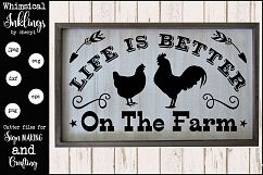 Life Is Better On The Farm TWO SVG Product Image 1