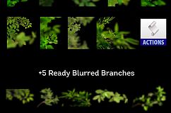 42 Green Tree Branch Photo Overlays Product Image 8