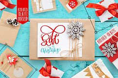 Isolated Gift Christmas Mockup Product Image 1