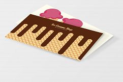 Ice Cream Business Card Template Product Image 2