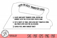 Care Card Instruction SVG, Care Card Bundle SVG Product Image 11