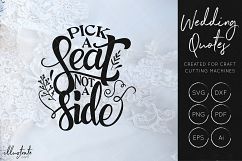 Wedding SVG Cut Files Bundle - Wedding Quotes - Wedding SVG Product Image 9