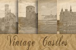 Vintage Style Digital Paper Bundle Product Image 2