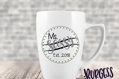 Ms. Sassy Est. | SVG DXF EPS PNG Product Image 2