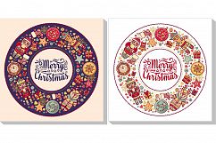 Christmas template. Big bundle. 30 greeting card. Christmas invitation. Xmas flyer Product Image 8