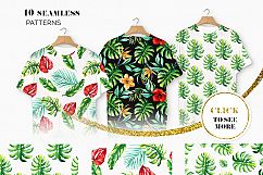 Tropical Floral Watercolor Collection Product Image 4