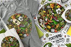 Soccer Cartoon Doodle Big Pack Product Image 7