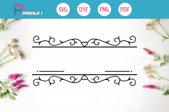 mailbox decal svg, mailbox monogram svg, mailbox svg designs Product Image 3