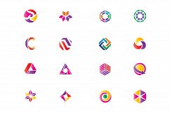 Colorful Vector Logo Design. Product Image 1