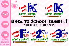 Back To School Bundle SVG 5 Different Design Sets Product Image 1