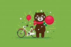 6 Cute Animal Characters Illustrations Product Image 4