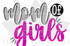 Mom of Girls SVG Product Image 2