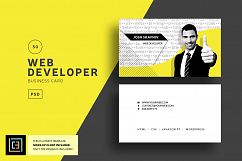 Web Developer Business Card - BC050 Product Image 1