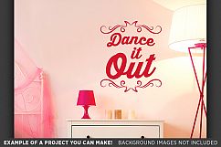 Dance It Out SVG File - Dance Shirt Svg - Dance Svg - 1053 Product Image 2