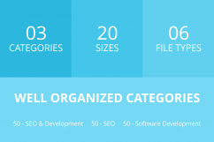 150 SEO &amp; Development Filled Low Poly Icons Product Image 3