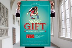 Perfect Gift Church Flyer Poster Template Product Image 7