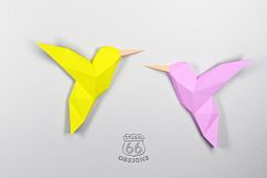Papercraft Birds, Papercraft 3D, Origami Birds, Home Decor Product Image 3