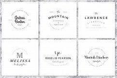 200 Minimal Premade Logo Bundle Product Image 26