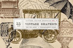 Vintage Vector Graphics Vol. 3 Product Image 1