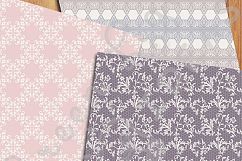 Wedding Lace Digital Papers Product Image 3