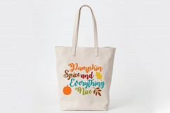Pumpkin Spice SVG - Fall SVG Cut File - DXF EPS PNG JPG PDF Product Image 7