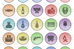 166 Lifestyle Filled Low Poly Icons Product Image 2