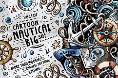 Nautical Cartoon Doodle Big Pack Product Image 1