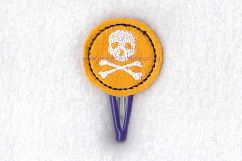Halloween ITH Orange Set of 4 Embroidery Designs Product Image 8