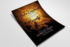 God Is Everything Church Flyer Product Image 3