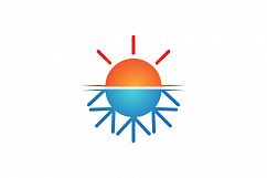 sun beach logo design inspiration Product Image 1