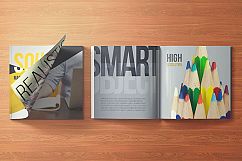SQUARE MAGAZINE BROCHURE CATALOG MOCKUPS Product Image 4