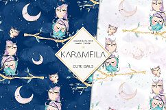 Cute Owls Patterns Product Image 5