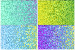 20 Pixilated Gradient Backgrounds Product Image 6