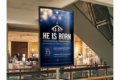 Emmanuel Christmas Flyer Poster Template Product Image 3