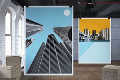 Architecture Poster T-shirt Set Product Image 4