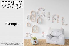Kids Room - Wall &amp; 90 Custom Frames Product Image 10