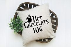 Christmas SVG Cut File - Hot Chocolate SVG DXF PNG EPS JPG Product Image 7