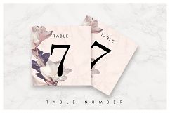 Flower &amp; Marble Invitation Suite As.5 Product Image 4