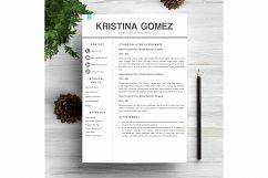 Feminime Resume Template Product Image 2