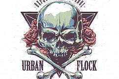 Urban Flock | Vector Print Product Image 1