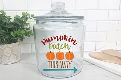 Pumpkin Patch SVG - Fall SVG Cut File - DXF EPS PNG JPG PDF Product Image 8