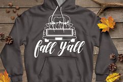 Fall Yall svg Pumpkin Truck Vintage Thanksgiving Autumn SVG Product Image 2