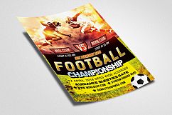 Football Championship Flyer Product Image 2