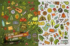Camping Objects &amp; Elements Set Product Image 2