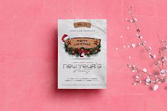Christmas Party Flyer And Cover Product Image 2