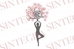 Yoga Template in SVG, DXF, EPS, PNG, JPG Product Image 1