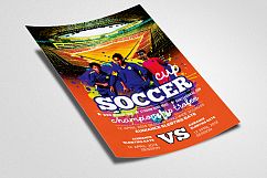 Soccer Match Flyer Product Image 2
